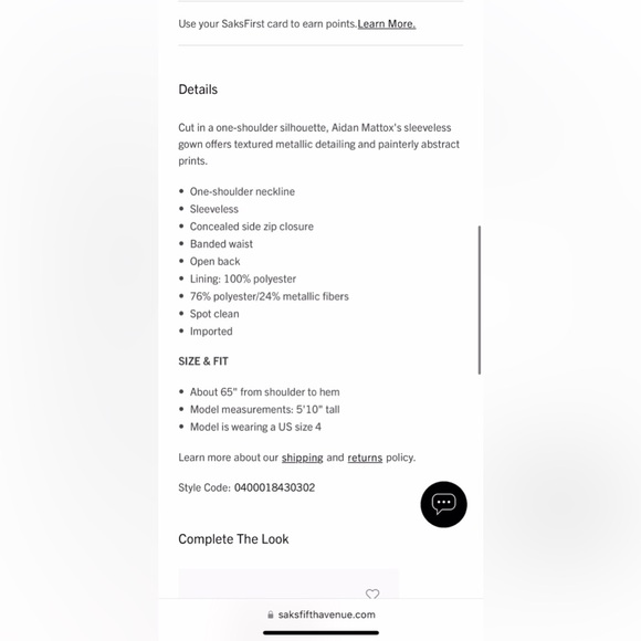 Formal Evening Gown One Shoulder Blue Purple Green Textured Abstract Pattern US4 - Picture 8 of 9